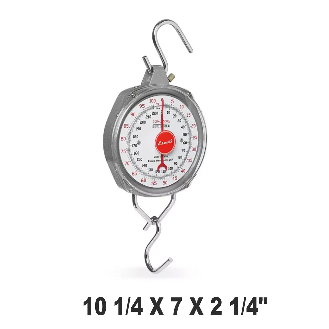 Heavy Duty Dial Scale 220 lb Capacity Accurate to 1 lb